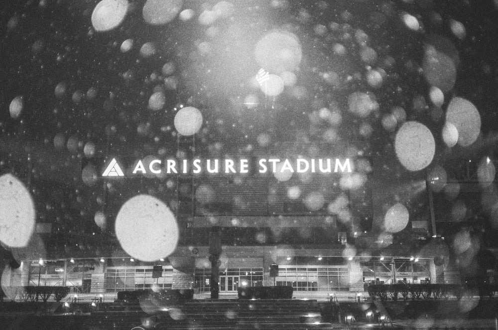 Acrisure Stadium Snowy Dave Dicello