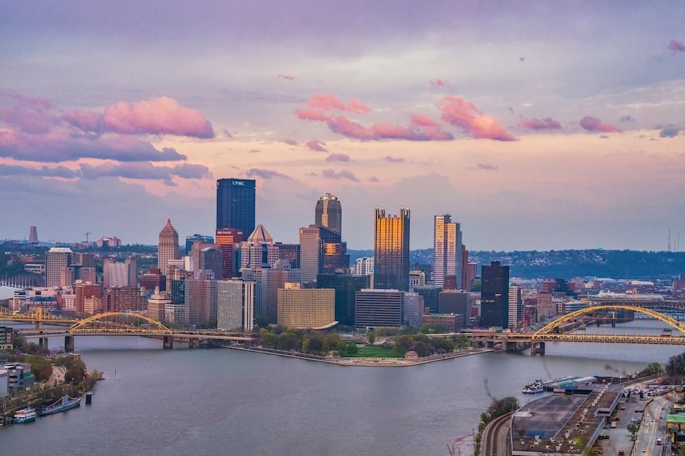 Downtown Pittsburgh Golden Triangle Dave Dicello