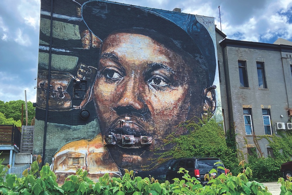 Josh Gibson Mural