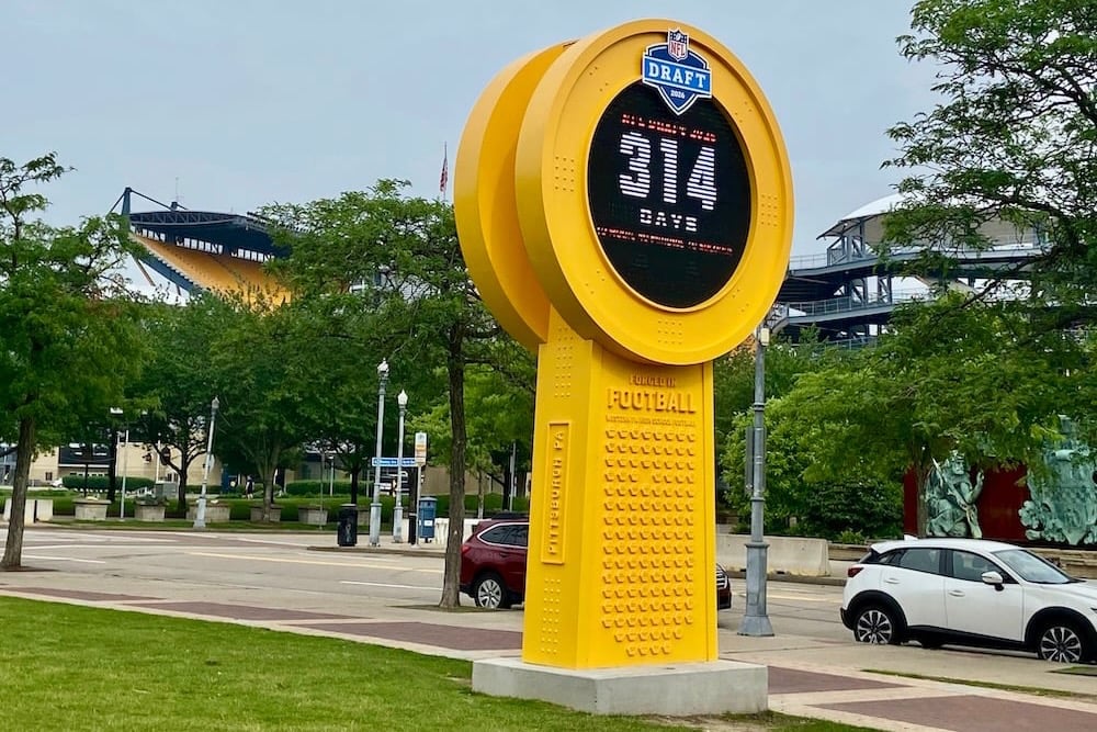 Nfl Draft Countdown Sign