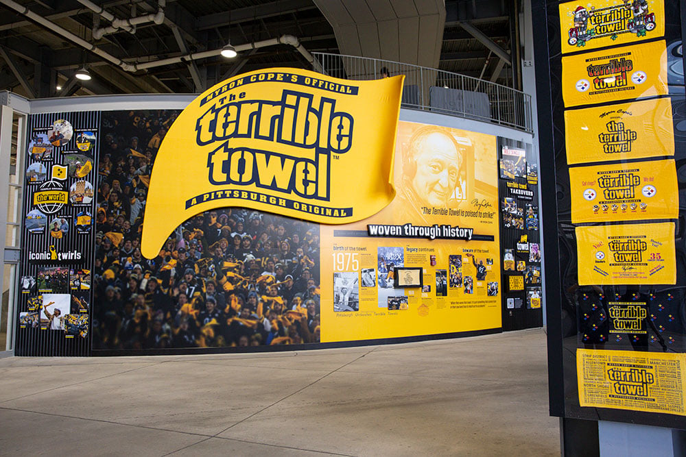 Terrible Towel Wall 4 Mariah Wild